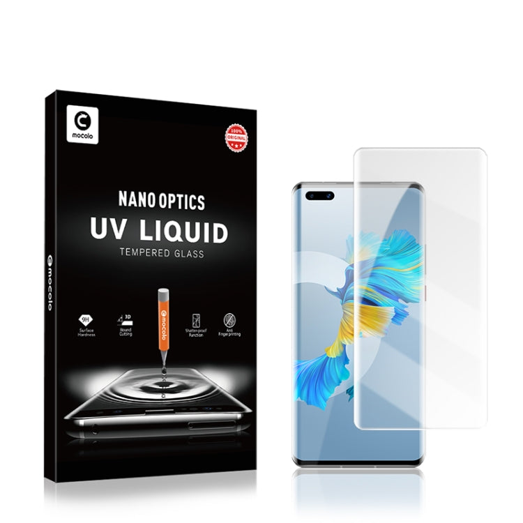 For Huawei Mate 40 Pro mocolo 9H 3D Full Screen UV Screen Film - Huawei Tempered Glass by mocolo | Online Shopping UK | buy2fix