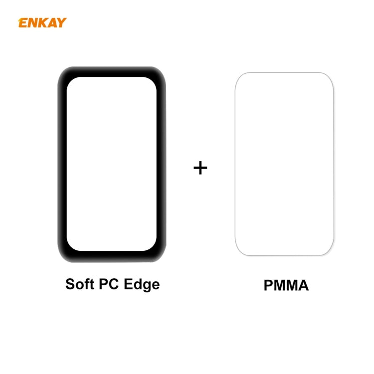 For Huawei Band 6 / Honor Band 6 2 PCS ENKAY Hat-Prince 3D Full Screen Soft PC Edge + PMMA HD Screen Protector Film - Screen Protector by ENKAY | Online Shopping UK | buy2fix