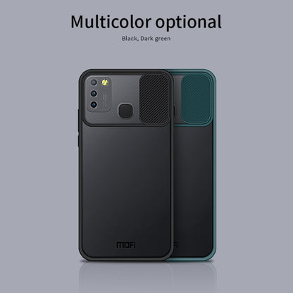 For Infinix Smart 5 X657 / Hot 10 Lite MOFI Xing Dun Series Translucent Frosted PC + TPU Privacy Anti-glare Shockproof All-inclusive Protective Case(Green) - Infinix Cases by MOFI | Online Shopping UK | buy2fix