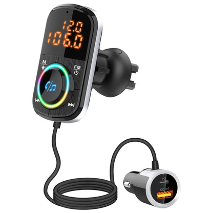 BC71 Car FM Transmitter Hands-free TF Card MP3 Music Player Electronic Car Accessories - In Car by buy2fix | Online Shopping UK | buy2fix