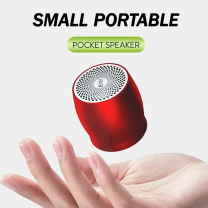 EWA A1 Portable TWS Bluetooth Wireless Speaker IPX5 Waterproof Support TF Card(Red) - Mini Speaker by EWA | Online Shopping UK | buy2fix