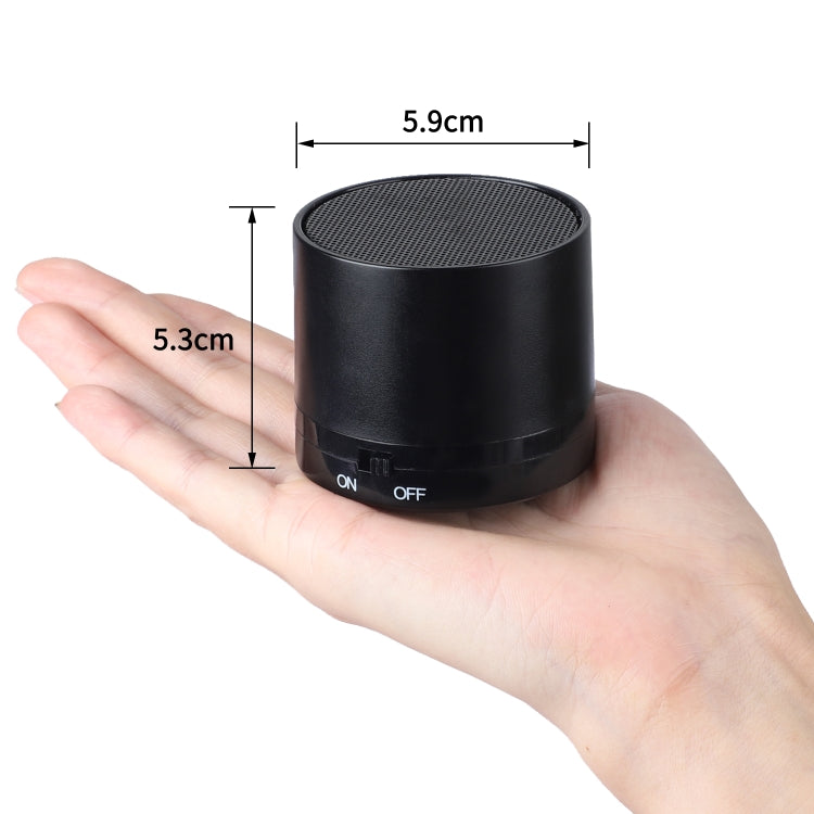 Mini Portable Subwoofer Wireless Bluetooth Audio Speaker(Black) - Mini Speaker by buy2fix | Online Shopping UK | buy2fix