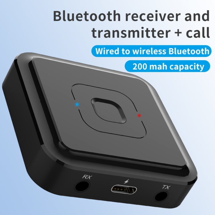 BT-22  5.1 Bluetooth Receiver &Transmitter 2 in 1 Supports Voice Calls - Apple Accessories by buy2fix | Online Shopping UK | buy2fix