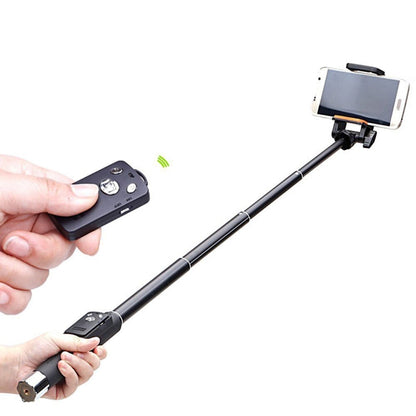 Yunteng YT-888 Handheld Selfie Stick Monopod + Bluetooth Remote Shutter Clip for Phone - Consumer Electronics by buy2fix | Online Shopping UK | buy2fix