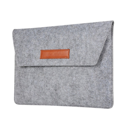 Felt Liner Bag Computer Bag Notebook Protective Cover For 15 inch(Grey) - 15 inch by buy2fix | Online Shopping UK | buy2fix