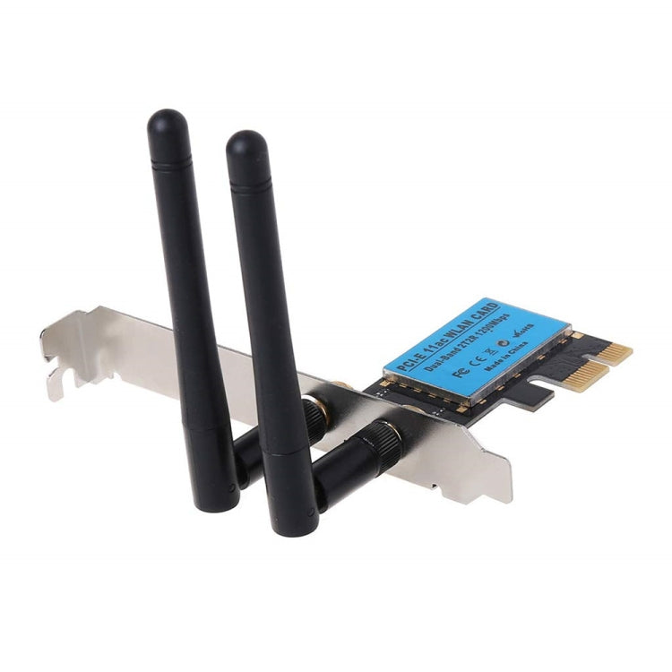 1200Mbps 5G / 2.4G Dual Band PCIe Wireless Network Card -  by buy2fix | Online Shopping UK | buy2fix