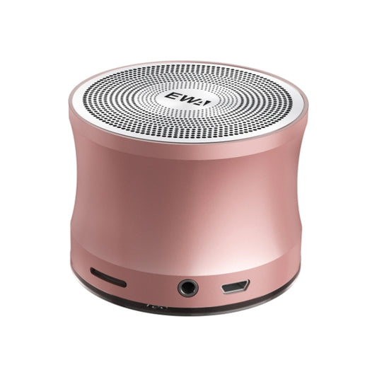 EWA A109+ TWS Stereo Portable Metal Bluetooth Speaker(Rose Gold) - Mini Speaker by EWA | Online Shopping UK | buy2fix