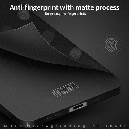 For iPhone 14 Pro Max MOFI Fandun Series Frosted PC Ultra-thin Phone Case(Black) - iPhone 14 Pro Max Cases by MOFI | Online Shopping UK | buy2fix