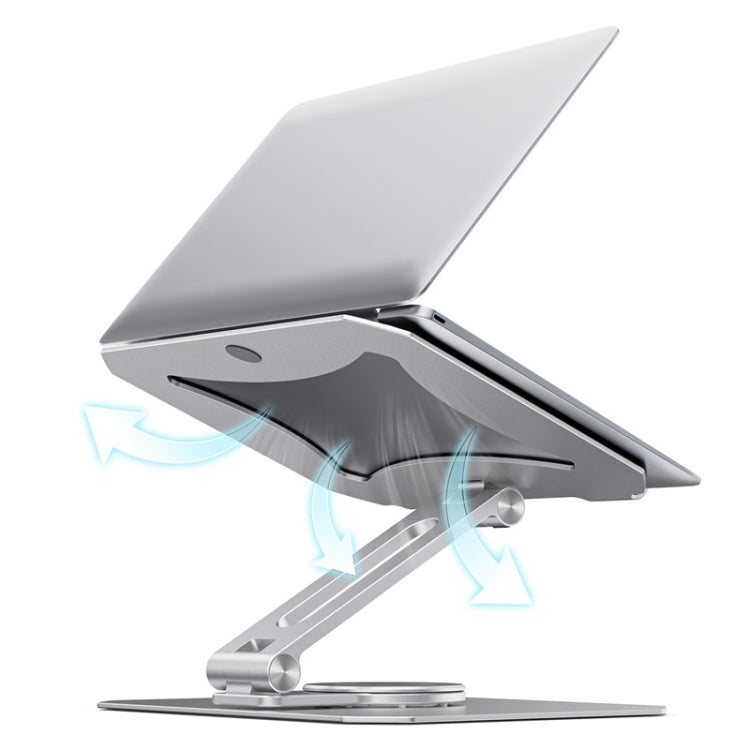 BONERUY L02 Laptop Stand 360 Degrees Rotating Dissipation Heat Aluminum Alloly Holder - Laptop Stand by BONERUY | Online Shopping UK | buy2fix