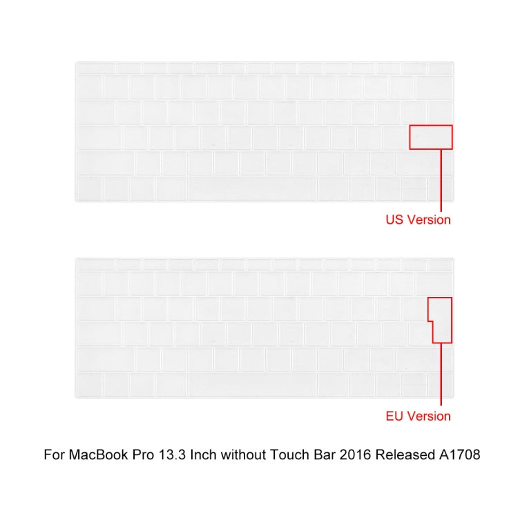 For MacBook Pro 13.3 A1708 ENKAY Hat-Prince 3 in 1 Spaceman Pattern Laotop Protective Crystal Case with TPU Keyboard Film / Anti-dust Plugs, Version:EU(Spaceman No.4) - MacBook Pro Cases by ENKAY | Online Shopping UK | buy2fix