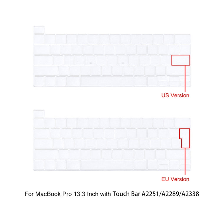 For MacBook Pro 13.3 A2251/A2289/A2338 ENKAY Hat-Prince 3 in 1 Spaceman Pattern Laotop Protective Crystal Case with TPU Keyboard Film / Anti-dust Plugs, Version:US(Spaceman No.3) - MacBook Pro Cases by ENKAY | Online Shopping UK | buy2fix