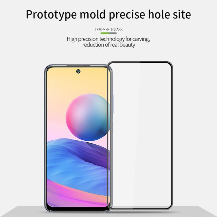 For Xiaomi Redmi Note 12 China MOFI 9H 3D Explosion-proof Curved Screen Tempered Glass Film(Black) -  by MOFI | Online Shopping UK | buy2fix