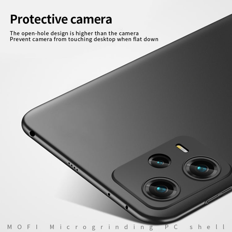 For Xiaomi Redmi Note 12 Pro+ China MOFI Micro Frosted PC Ultra-thin Hard Case(Red) - Note 12 Pro+ Cases by MOFI | Online Shopping UK | buy2fix