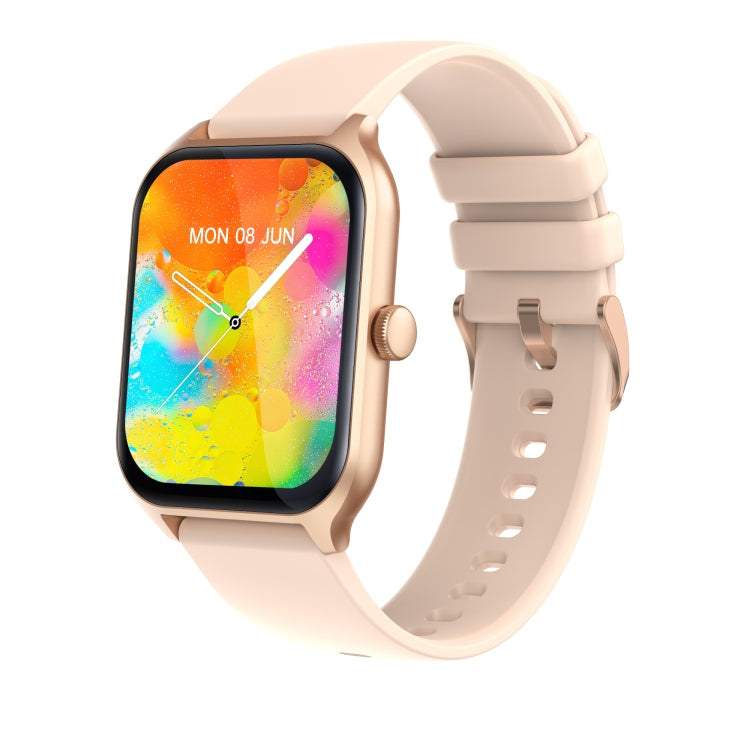 P58 1.96 inch Color Screen Smart Watch Support Heart Rate Monitoring / Blood Pressure Monitoring(Gold) - Smart Wear by buy2fix | Online Shopping UK | buy2fix