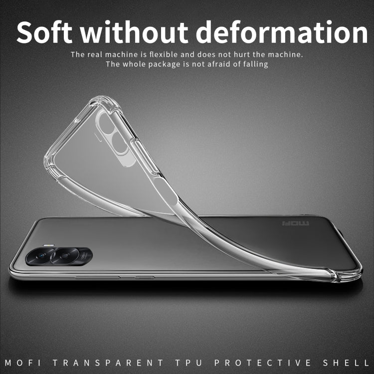 For Honor X50i MOFI Ming Series Transparent Ultra-thin TPU Phone Case - Honor Cases by MOFI | Online Shopping UK | buy2fix