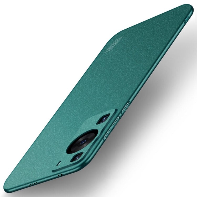 For Huawei P60 / P60 Pro MOFI Fandun Series Frosted PC Ultra-thin All-inclusive Phone Case(Green) - Huawei Cases by MOFI | Online Shopping UK | buy2fix