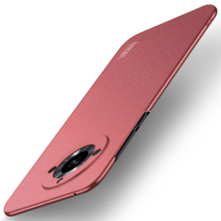 For Realme 11 Pro MOFI Fandun Series Frosted PC Ultra-thin All-inclusive Phone Case(Red) - Realme Cases by MOFI | Online Shopping UK | buy2fix