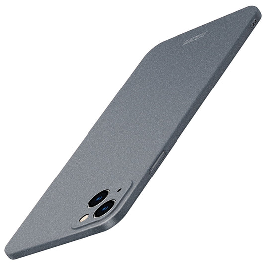 For iPhone 15 Pro Max MOFI Fandun Series Frosted PC Ultra-thin All-inclusive Phone Case(Gray) - iPhone 15 Pro Max Cases by MOFI | Online Shopping UK | buy2fix