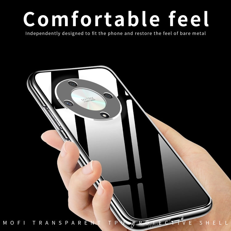 For Honor X9b MOFI Ming Series Ultra-thin TPU Phone Case(Transparent) - Honor Cases by MOFI | Online Shopping UK | buy2fix