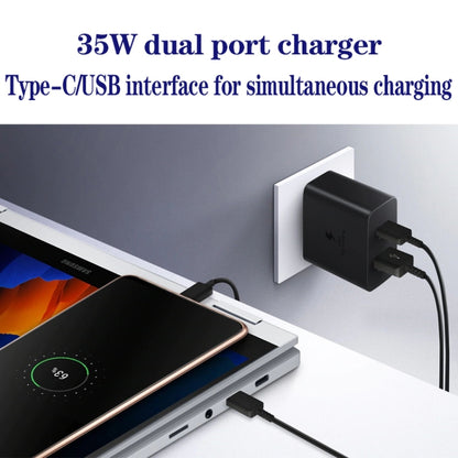 35W USB-C / Type-C + USB Charger Supports PPS / PD Protocol, UK Plug - USB Charger by buy2fix | Online Shopping UK | buy2fix