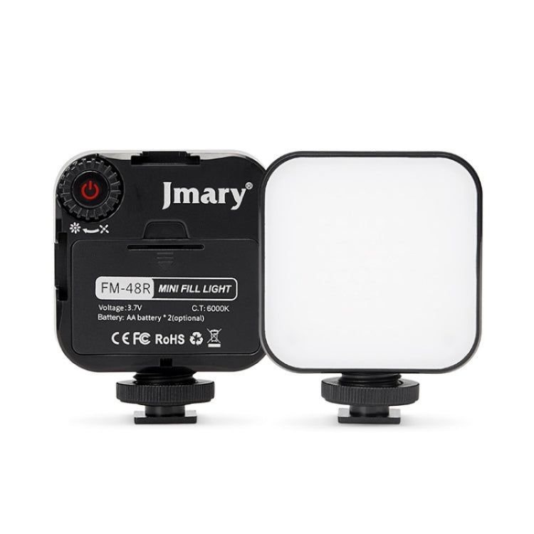 JMARY FM-48R Dimmable Photography LED Fill Light Portable Mini Camera Phone Fill Light -  by Jmary | Online Shopping UK | buy2fix