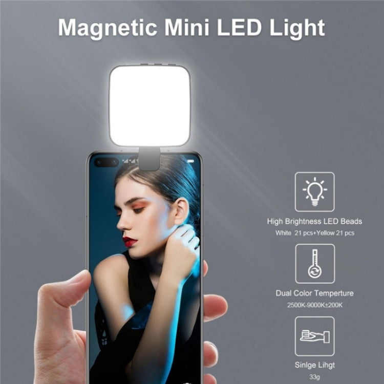 VLOGLITE W42 Laptop Magnetic Mini LED Fill Light Rechargeable Selfie Light Portable Phone Light -  by VLOGLITE | Online Shopping UK | buy2fix