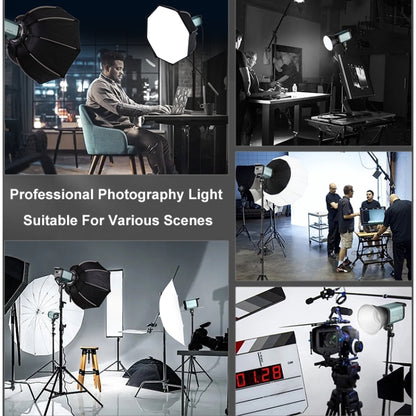 VLOGLITE P100 Professional Photography Video Fill Light 100W High Powerful Bright COB LED Light, Plug:EU Plug -  by VLOGLITE | Online Shopping UK | buy2fix