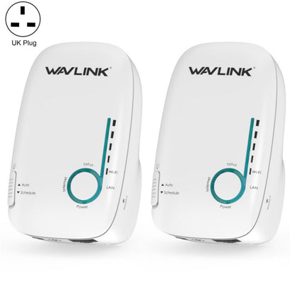 WAVLINK WN576K2 AC1200 Household WiFi Router Network Extender Dual Band Wireless Repeater, Plug:UK Plug (White) - Wireless Routers by WAVLINK | Online Shopping UK | buy2fix