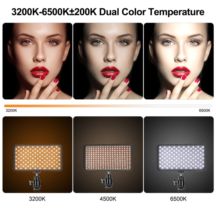 VLOGLITE W228 Dual Color Temperature Portable Photographic Fill Light High-Brightness Video Light -  by VLOGLITE | Online Shopping UK | buy2fix