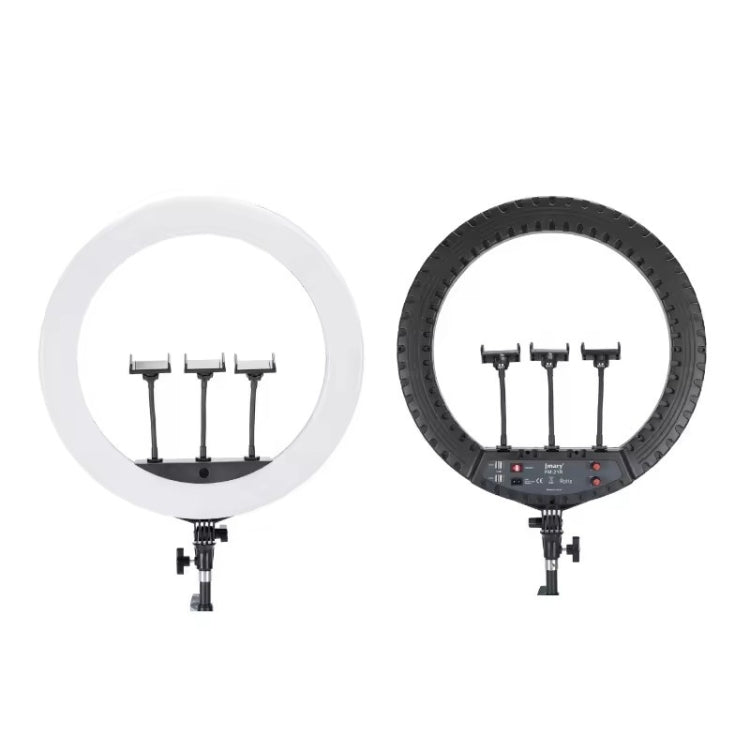 JMARY FM-21R With Remote Control Phone Clip 21-inch Dimmable LED Ring Light(US Plug) -  by Jmary | Online Shopping UK | buy2fix