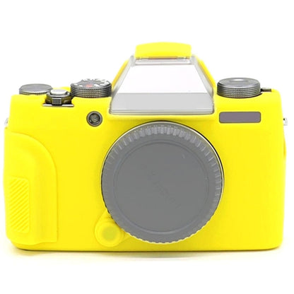 Richwell Soft Silicone TPU Skin Body Rubber Camera Case Bag Full Cover for Fujifilm Fuji X-T100 Digital Camera(Yellow) - Protective Case by Richwell | Online Shopping UK | buy2fix