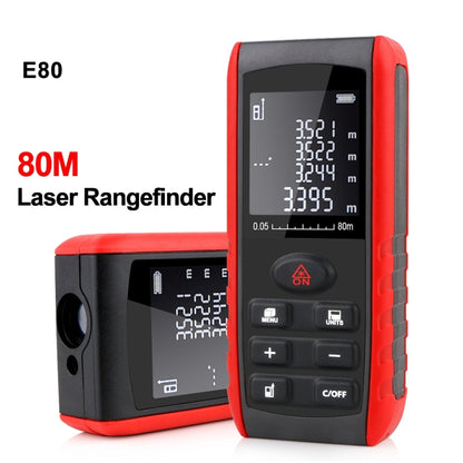 E80 Laser Rangefinder Laser Distance Meter Measuring Device Digital Handheld Tools Module Range 80m Range Finder - Consumer Electronics by buy2fix | Online Shopping UK | buy2fix