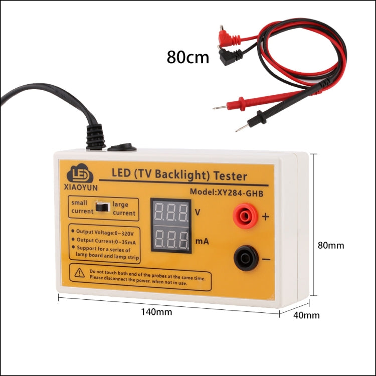 XY284 LED Tester 0-320V Output LED TV Backlight Tester Multipurpose LED Strips Beads Test Tools - Consumer Electronics by buy2fix | Online Shopping UK | buy2fix