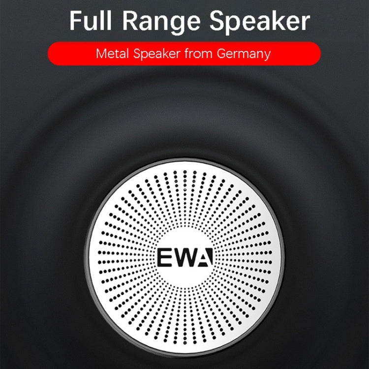 EWA A103 Portable Bluetooth Speaker Wireless Heavy Bass Bomm Box Subwoofer Phone Call Surround Sound Bluetooth Shower Speaker(Rose Gold) - Mini Speaker by EWA | Online Shopping UK | buy2fix