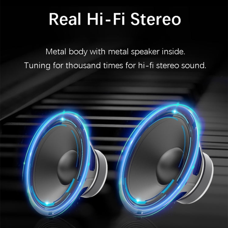 EWA A103 Portable Bluetooth Speaker Wireless Heavy Bass Bomm Box Subwoofer Phone Call Surround Sound Bluetooth Shower Speaker(Blue) - Mini Speaker by EWA | Online Shopping UK | buy2fix