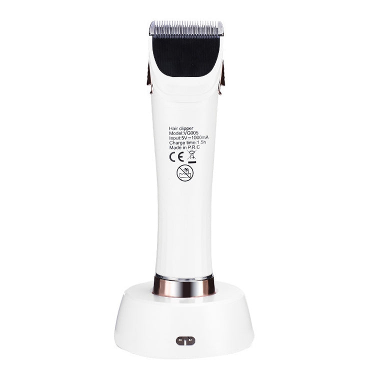 VGR V-005 9W Electric Hair Clipper with Base, Plug Type: EU Plug - Hair Trimmer by VGR | Online Shopping UK | buy2fix