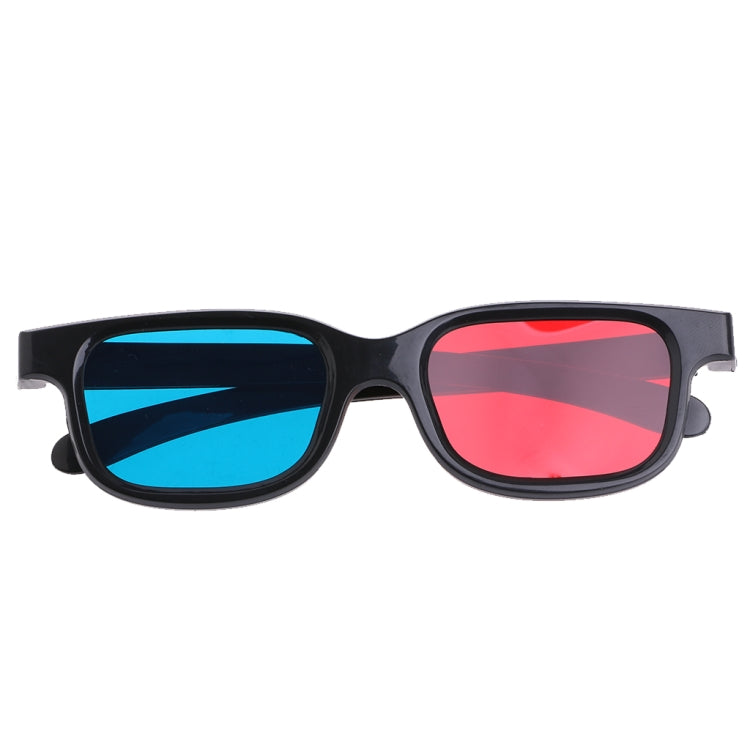 10pcs 3D Glasses Universal Black Frame Red Blue Cyan Anaglyph 3D Glasses 0.2mm For Movie Game DVD - VR Headset by buy2fix | Online Shopping UK | buy2fix