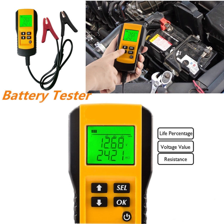 AE300 Car 12V Digital Battery Tester Analyzer - In Car by buy2fix | Online Shopping UK | buy2fix