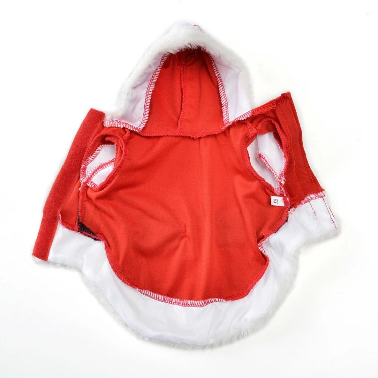 Christmas Dog Clothes for Small Dogs Santa Dog Costume Winter Pet Coats, Size:XS(Red) - Home & Garden by buy2fix | Online Shopping UK | buy2fix