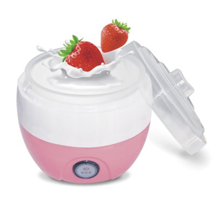 Electric Automatic Yogurt Maker Machine Yoghurt DIY Tool Kithchen Plastic Container 220V Capacity: 1L(Pink) - Home & Garden by others | Online Shopping UK | buy2fix