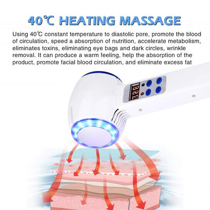 Face Care Device Hot Cold Hammer Cryotherapy Blue Photon Acne Treatment Skin Beauty Massager Lifting Rejuvenation Facial Machine - Beauty Instrument by buy2fix | Online Shopping UK | buy2fix