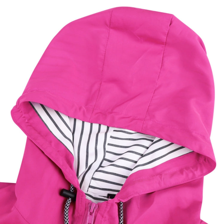 Women Waterproof Rain Jacket Hooded Raincoat, Size:M(Yellow) - Hoodie by buy2fix | Online Shopping UK | buy2fix