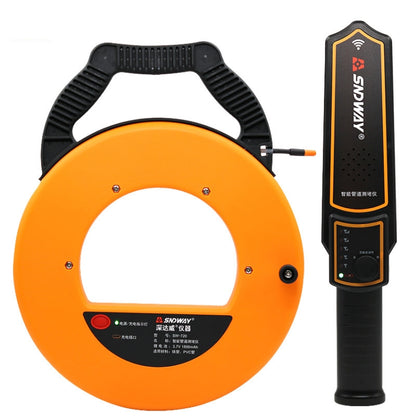 SNDWAY Pipe Scanner Thickness PVC Pipe Blockage Width Measuring Instrument, Specification:SW730 Standard (30 meters) - Consumer Electronics by SNDWAY | Online Shopping UK | buy2fix