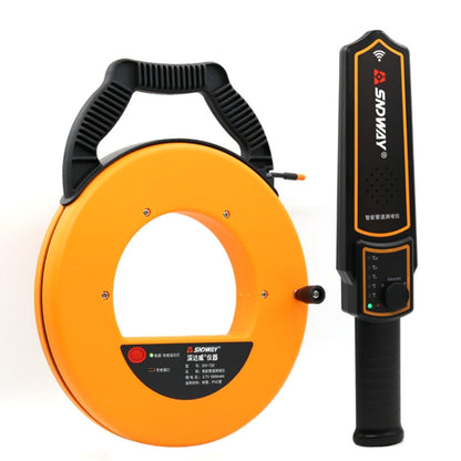 SNDWAY Pipe Scanner Thickness PVC Pipe Blockage Width Measuring Instrument, Specification:SW730 Standard (30 meters) - Coating Thickness Gauge by SNDWAY | Online Shopping UK | buy2fix