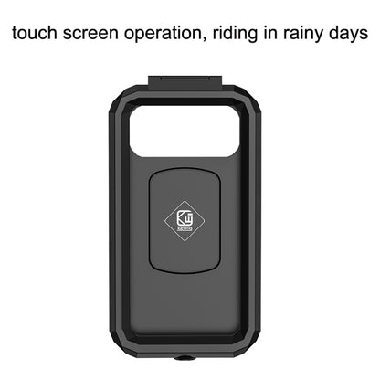 Kewig Bicycle Motorcycle Rearview Mirror Waterproof Box Touch Screen Phone Holder(Small) - Outdoor & Sports by Kewig | Online Shopping UK | buy2fix