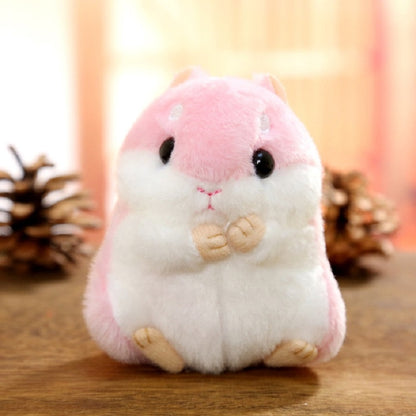 Cute Hamster Keychain Bag Pendant Plush Doll(Pink) - Toys & Hobbies by buy2fix | Online Shopping UK | buy2fix