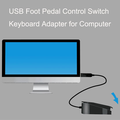 FS2017 Pcsensor USB Foot Pedal Control Switch Keyboard Adapter For Computer(Sound) - Other by Pcsensor | Online Shopping UK | buy2fix