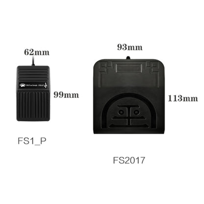 FS2017 Pcsensor USB Foot Pedal Control Switch Keyboard Adapter For Computer(Sound) - Other by Pcsensor | Online Shopping UK | buy2fix