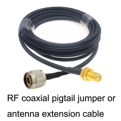 SMA Female To N Male RG58 Coaxial Adapter Cable, Cable Length:1.5m - Connectors by buy2fix | Online Shopping UK | buy2fix