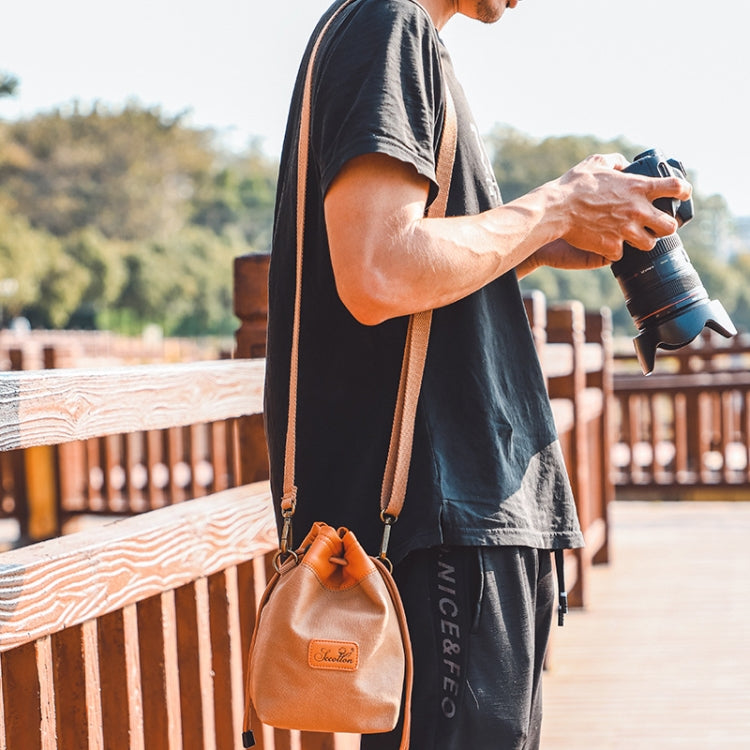 S.C.COTTON Camera Lens Protection Bag Liner Bag Waterproof Camera Storage Bag, Size: S(Blue) - Soft Bag by S.C.COTTON | Online Shopping UK | buy2fix